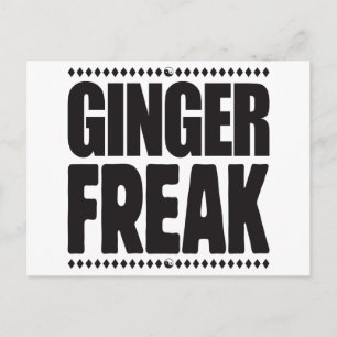 Carte Postale Ginger Freak