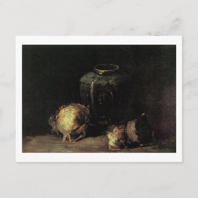 Carte Postale Ginger Jar et Onions, Vincent van Gogh (Devant)