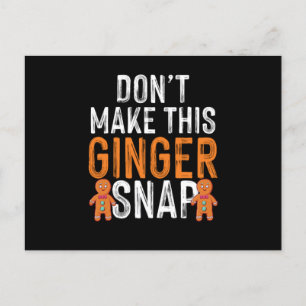 Carte Postale Ginger Snaps Red Hair Redhead Redheads Freckles Gi