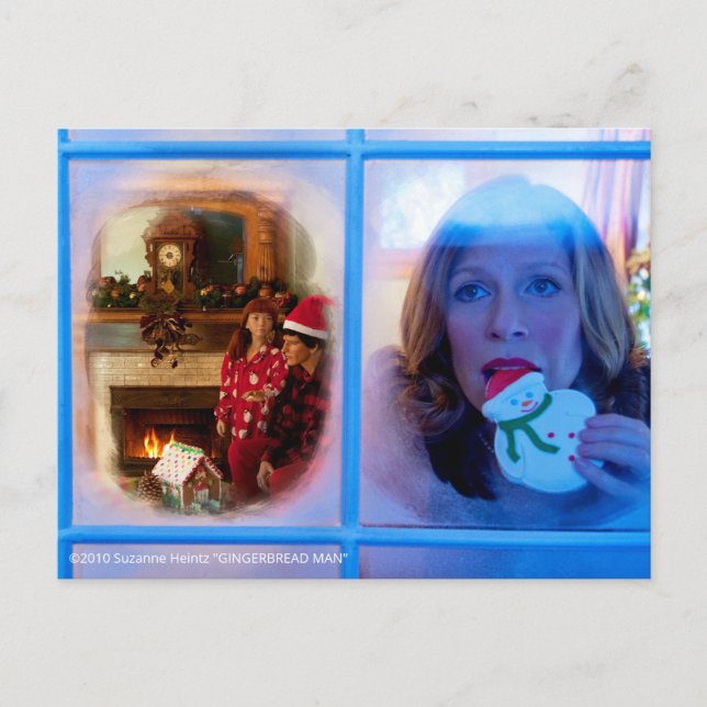 Carte postale GINGERBREAD MAN Holiday (Devant)