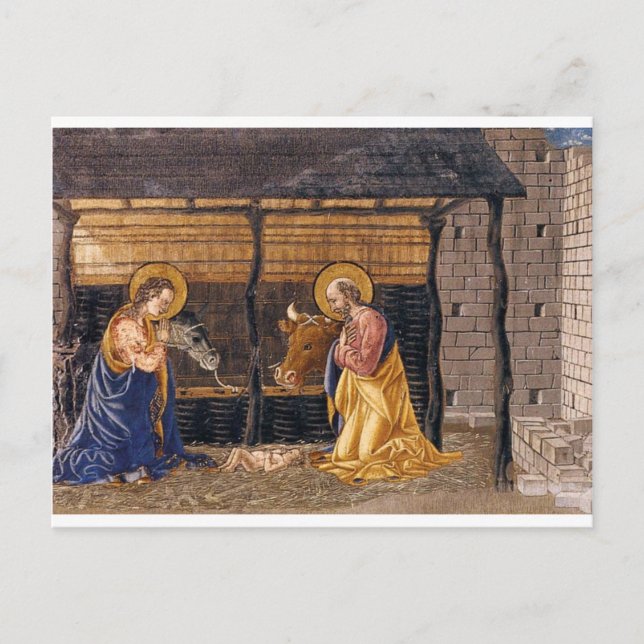 Carte Postale Giovanni_Di_Francesco_Del_Cervelliera_-_Nativité_a (Devant)
