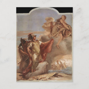 Carte Postale Giovanni Tiepolo : Adieu de Vénus aux Aeneas