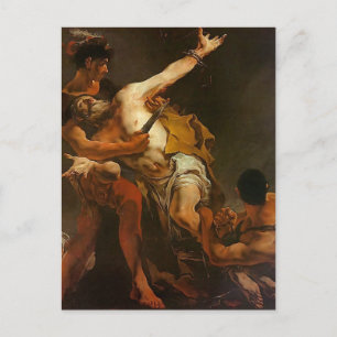 Carte Postale Giovanni Tiepolo - Martyre de Saint-Bartholomée