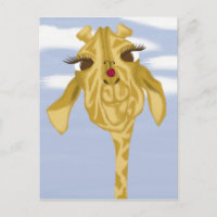Girafe Mignonne Et Colorée