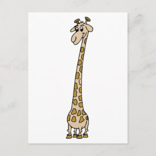 Carte Postale Giraffe à long cou