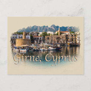 Carte Postale Girne Chypre : Port