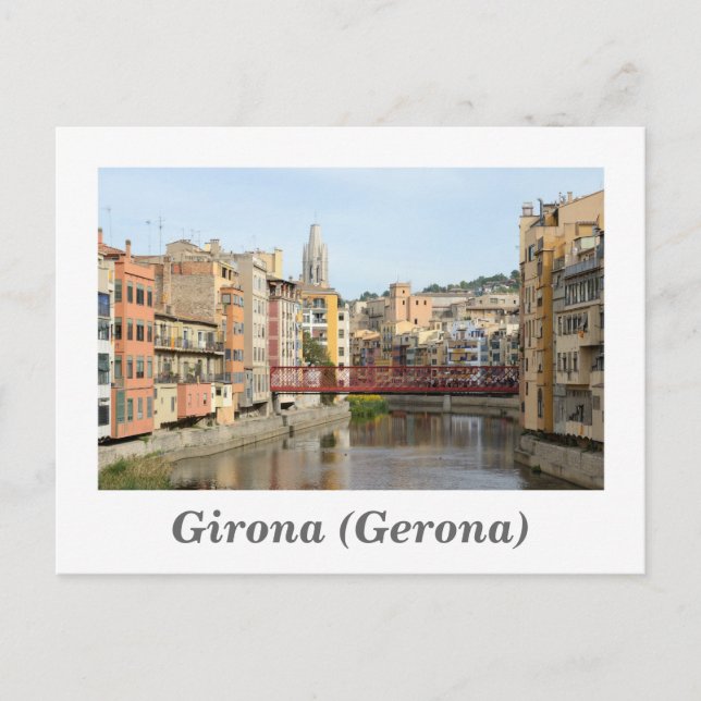 Carte postale Girona (Gérone) (Devant)