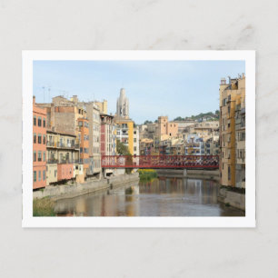 Carte postale Girona (Gérone)