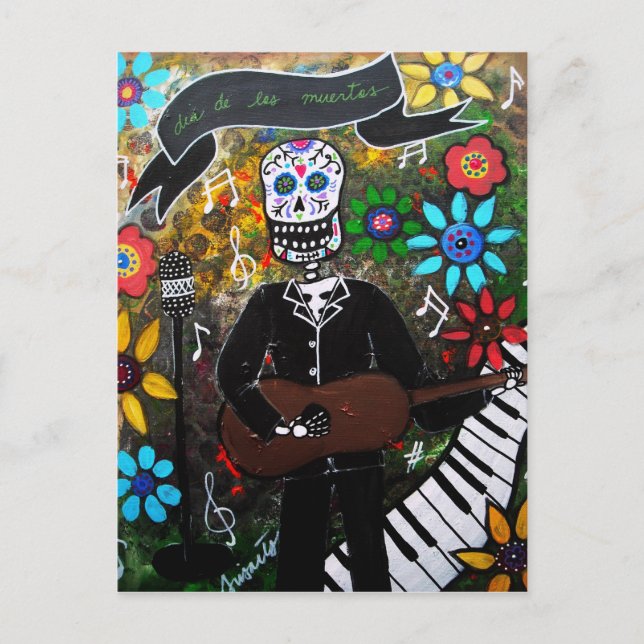 CARTE POSTALE GITARERO (Devant)