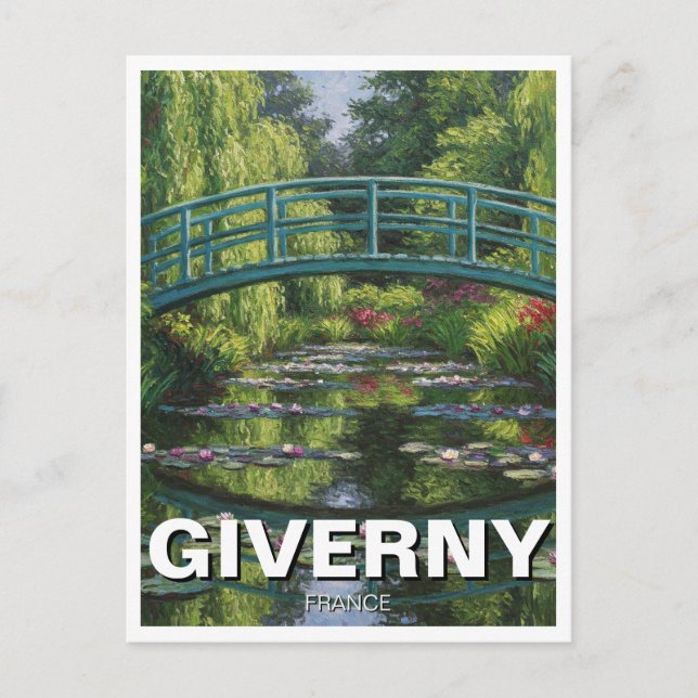 Carte Postale Giverny France Travel (Devant)