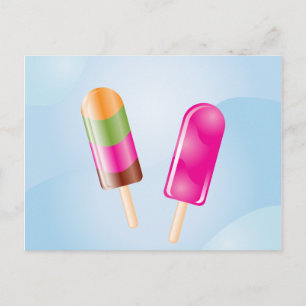 Carte Postale Glace