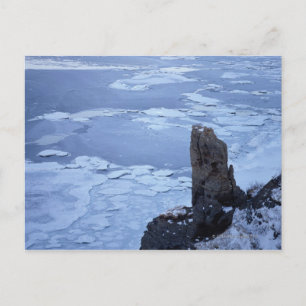 Carte Postale Glace dérivée du lac Notori 2