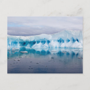 Carte Postale Glace en Antarctique