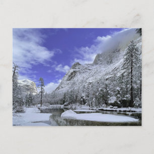 Carte Postale Glace et neige   Parc national de Yosemite