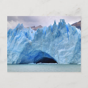 Carte Postale Glace naturelle des glaciers arctiques