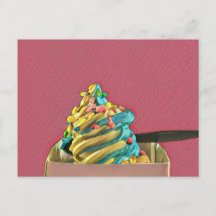 Carte Postale Glace pour les enfants