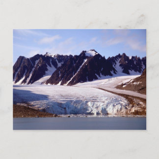 Carte Postale Glacier à Svalbard (Spitsbergen)