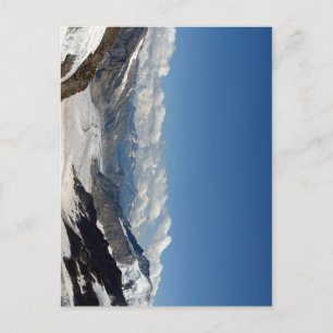 Carte Postale Glacier Aletsch à Jungfrau en Suisse