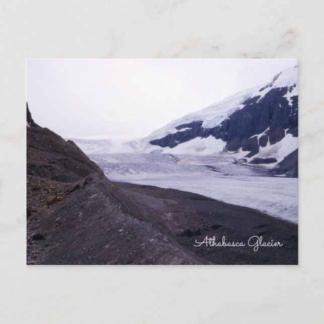 Carte Postale Glacier Athabasca Columbia Icefield Alberta Canada (Devant)