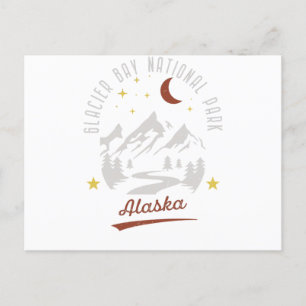 Carte Postale Glacier Bay National Park Alaska vintage
