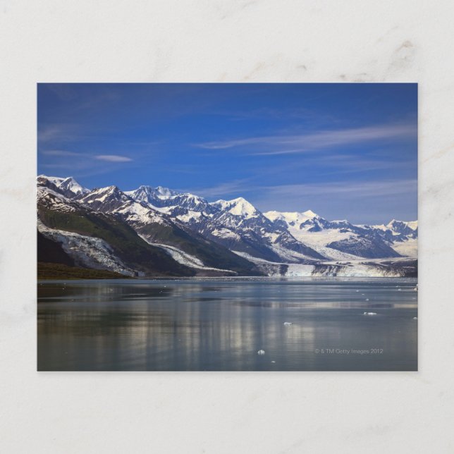 Carte Postale Glacier Harvard dans College Fjord, Alaska (Devant)