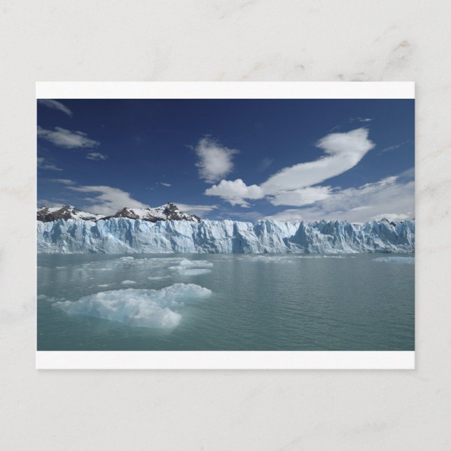 Carte Postale Glacier Perito Moreno Argentino (Devant)
