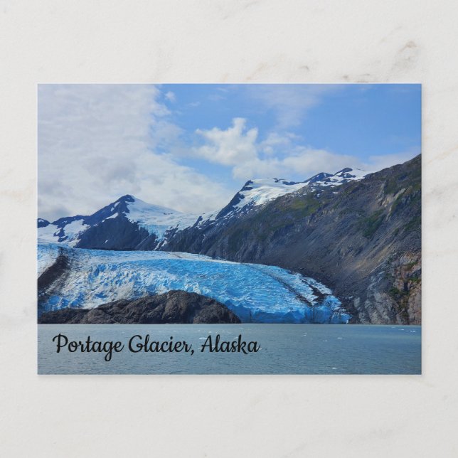 Carte Postale Glacier Portage Alaska (Devant)