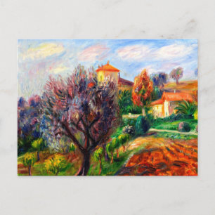 Carte Postale Glackens - Coteau avec oliviers