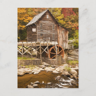 Carte Postale Glade Creek Grist Mill, Parc d'État de Babcock, 2