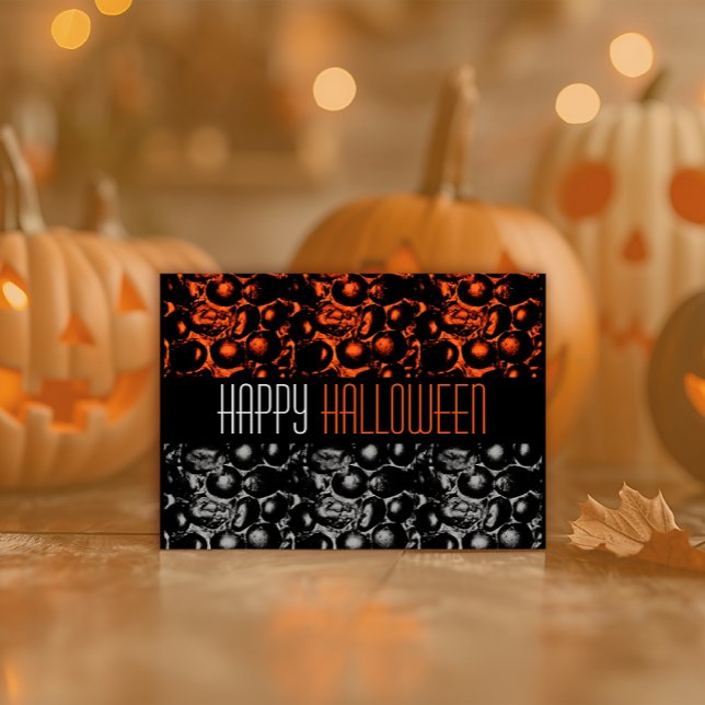 Carte postale Glam Happy Halloween (Créateur téléchargé)