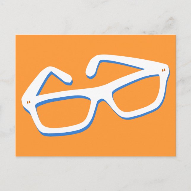 Carte Postale Glasses de Cool (Devant)