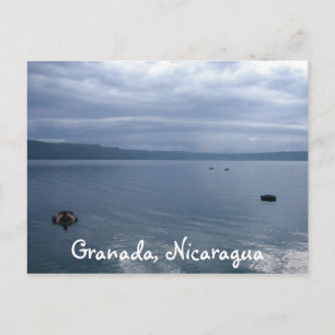 Carte Postale Glassy Laguna de Appoyo, Grenade, Nicaragua