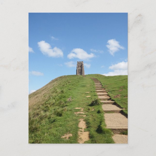 Carte postale Glastonbury Tor Path (Devant)