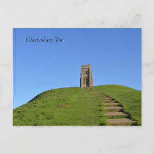 Carte Postale Glastonbury Tor Somerset