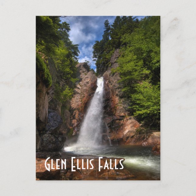 Carte Postale Glen Ellis Falls (Devant)
