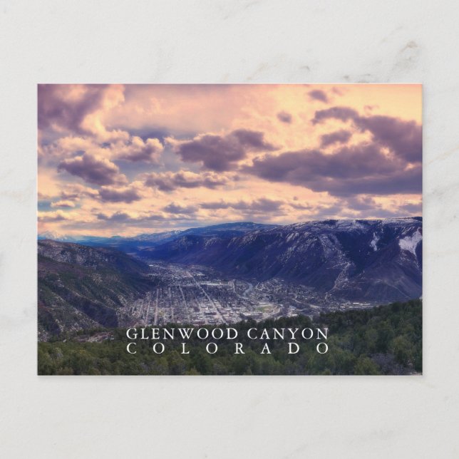 Carte postale Glenwood Canyon (Devant)