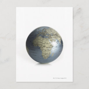Carte Postale Globe