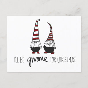 Carte postale Gnome de Noël