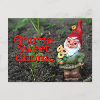 Carte Postale Gnome Sweet Gnome