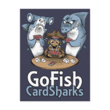 Go Fish Card Requins