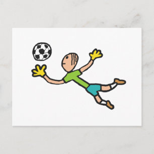 Carte Postale Goalkeeper
