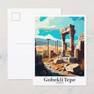 Carte Postale Gobekli Tepe Sanliurfa Turquie Voyage