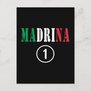 Carte Postale Godmères italiennes : Madrina Numero Uno