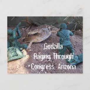 Carte Postale Godzilla fait rage au Congrès