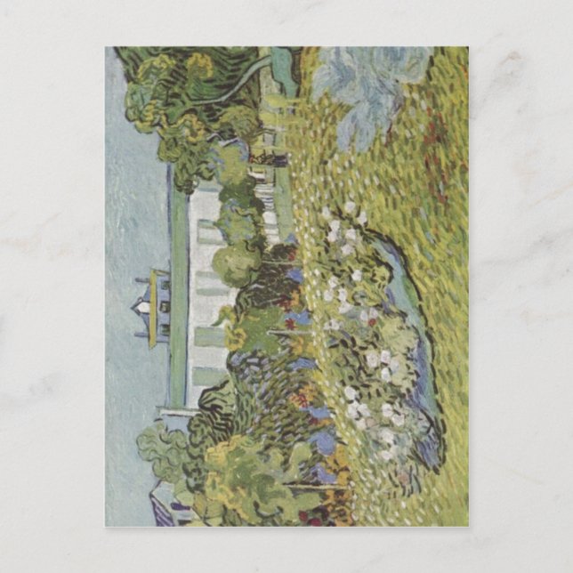 Carte Postale Gogh, Vincent Willem van Der Garten Daubignys 1890 (Devant)