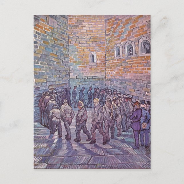Carte Postale Gogh, Vincent Willem van Prisoners Exercice (Aft (Devant)