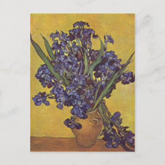 Carte Postale Gogh, Vincent Willem van Stilleben mit Schwertlili