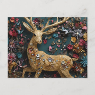 Carte postale Golden Deer