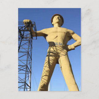 Carte postale Golden Driller de Tulsa