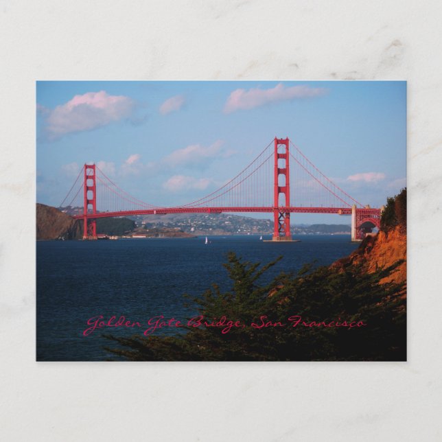 Carte postale Golden Gate Bridge (Devant)
